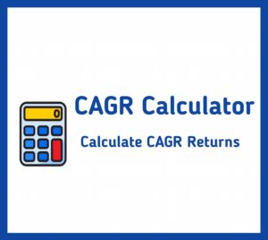 CAGR Calculator